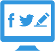 We understand that this is time consuming, so we have developed the ability to front load posts into our scheduling software so you can continually keep your walls and tweets fresh