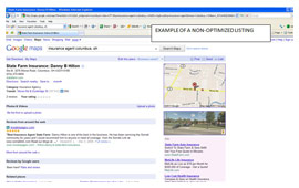 Local Search Map