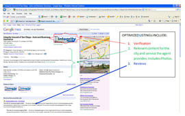 Local Search Map